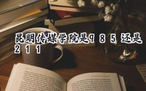 昆明传媒学院是985还是211