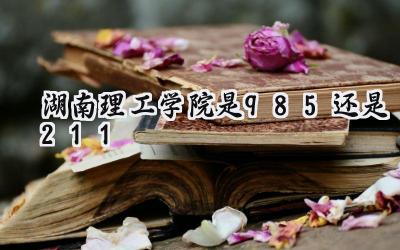 湖南理工学院是985还是211