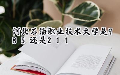 河北石油职业技术大学是985还是211