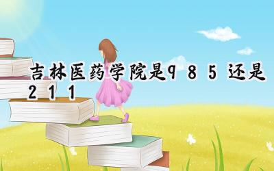 吉林医药学院是985还是211